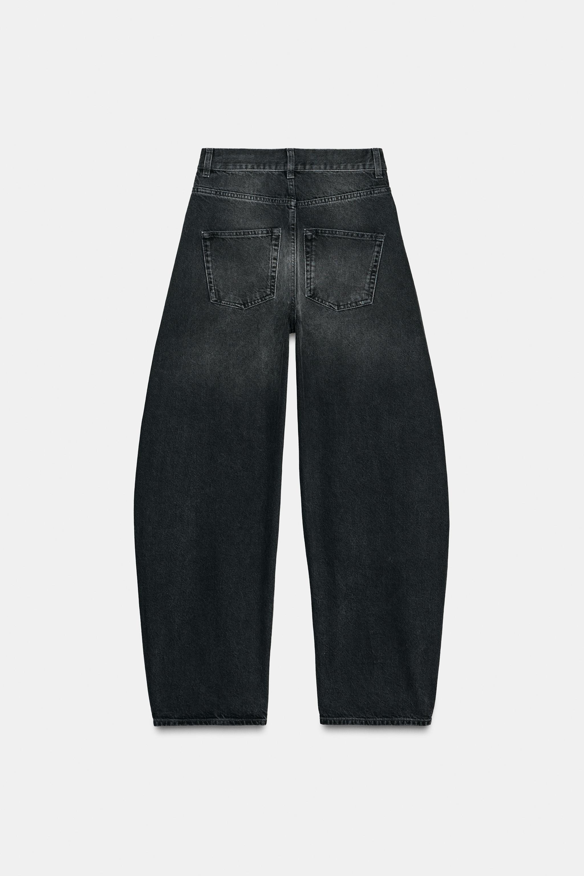 ZW COLLECTION BARREL HIGH WAIST JEANS